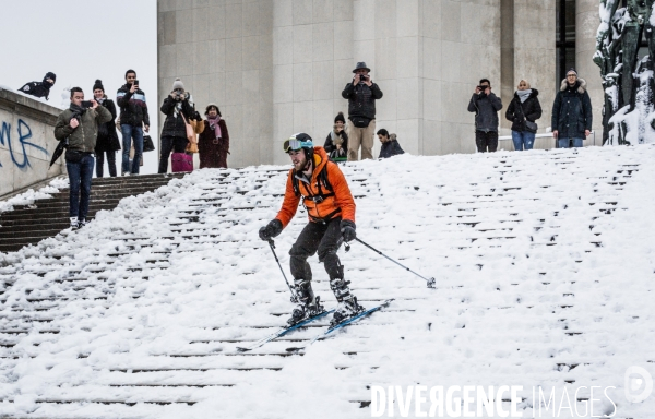 Ski et Neige au Trocadero