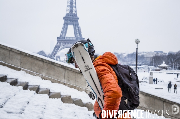 Ski et Neige au Trocadero