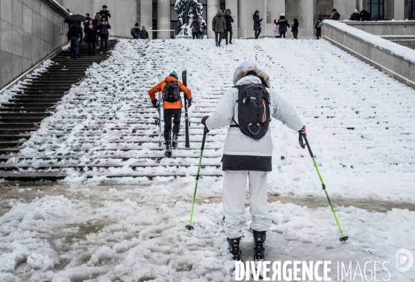 Ski et Neige au Trocadero