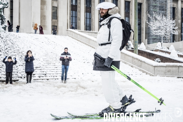 Ski et Neige au Trocadero