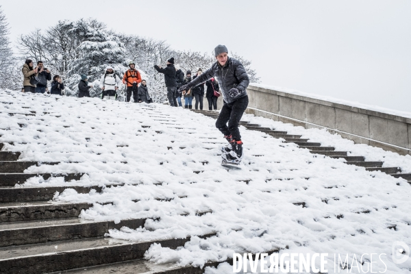 Ski et Neige au Trocadero