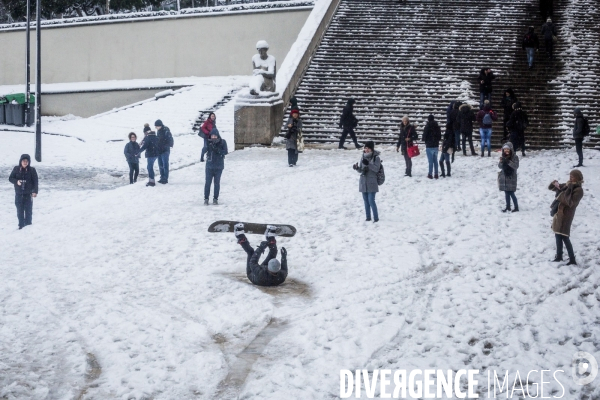 Ski et Neige au Trocadero