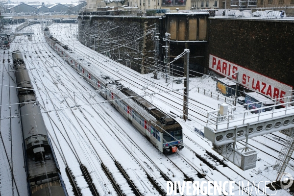 Episode neigeux a Paris