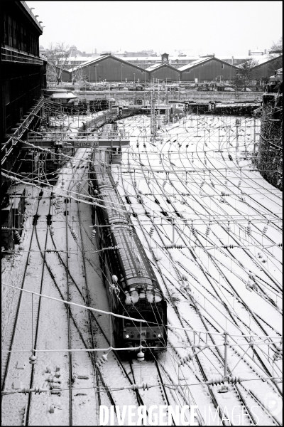 Episode neigeux a Paris