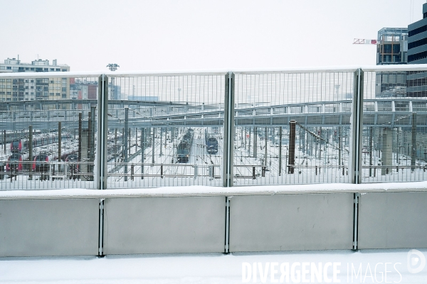 Episode neigeux a Paris