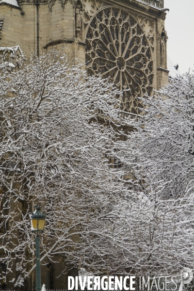 Paris sous la neige fevrier 2018