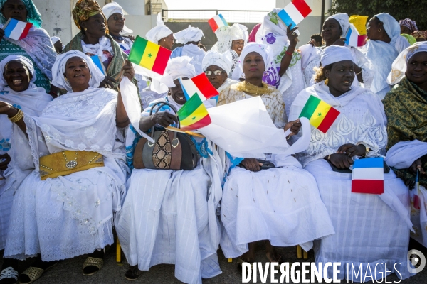 Emmanuel Macron au Sénégal