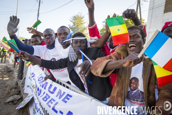 Emmanuel Macron au Sénégal