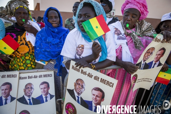 Emmanuel Macron au Sénégal