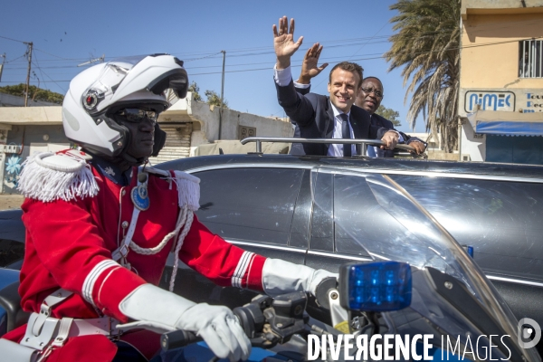 Emmanuel Macron au Sénégal