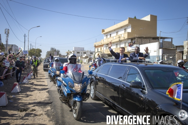 Emmanuel Macron au Sénégal