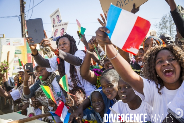 Emmanuel Macron au Sénégal