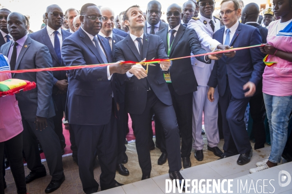 Emmanuel Macron au Sénégal