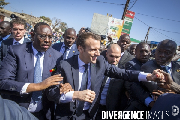 Emmanuel Macron au Sénégal