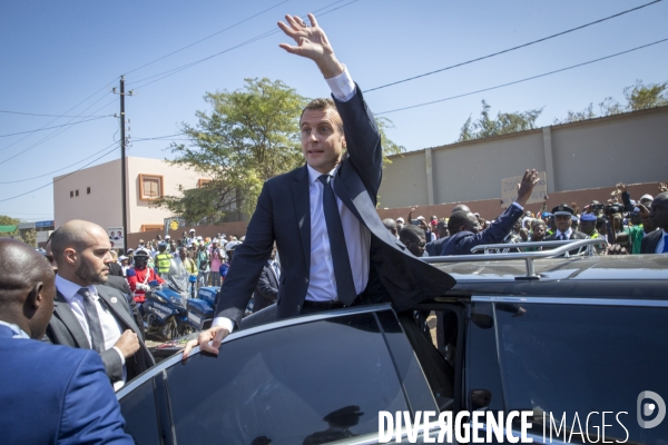 Emmanuel Macron au Sénégal