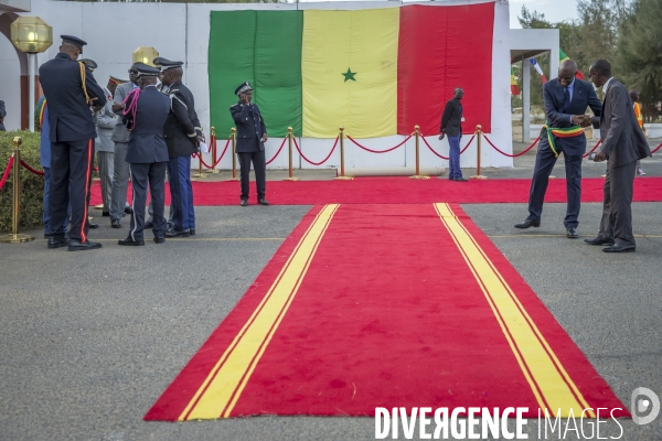 Emmanuel Macron au Sénégal