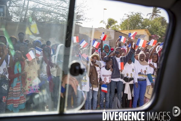 Emmanuel Macron au Sénégal