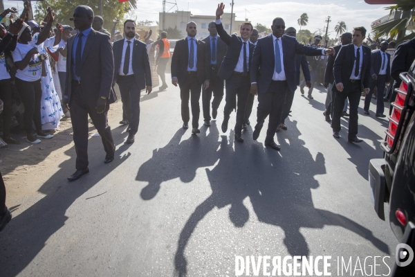 Emmanuel Macron au Sénégal