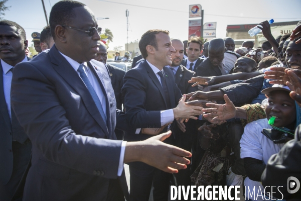 Emmanuel Macron au Sénégal