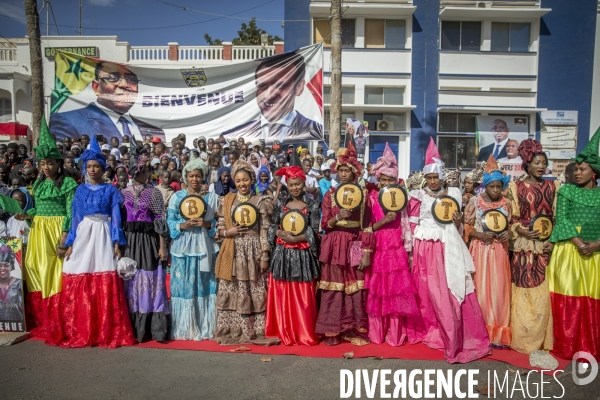 Emmanuel Macron au Sénégal