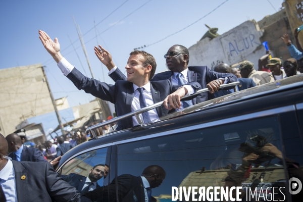 Emmanuel Macron au Sénégal