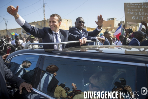 Emmanuel Macron au Sénégal