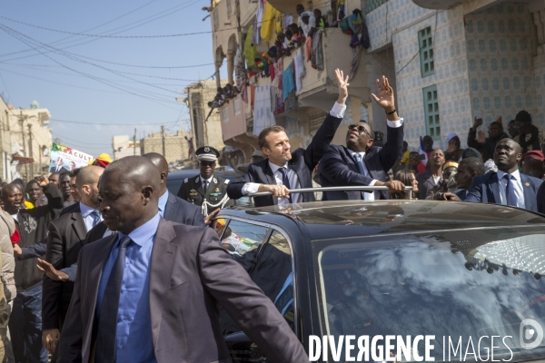 Emmanuel Macron au Sénégal