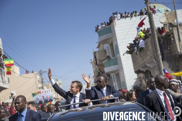 Emmanuel Macron au Sénégal