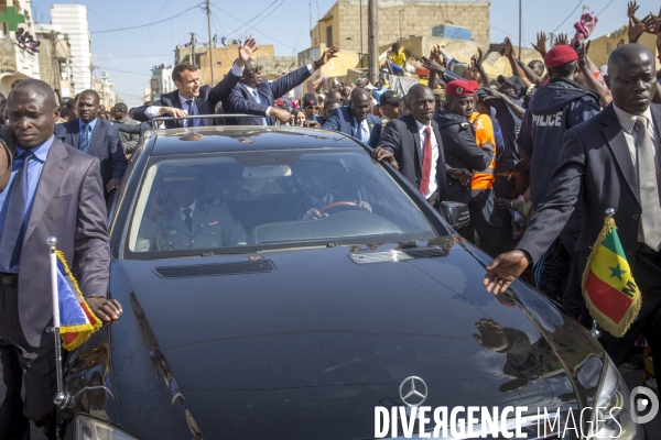 Emmanuel Macron au Sénégal