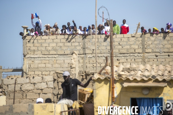 Emmanuel Macron au Sénégal