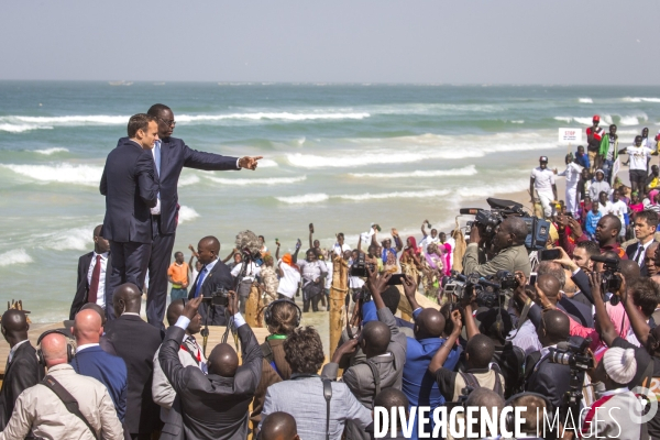 Emmanuel Macron au Sénégal