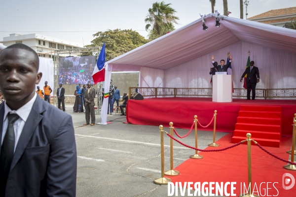 Emmanuel Macron au Sénégal