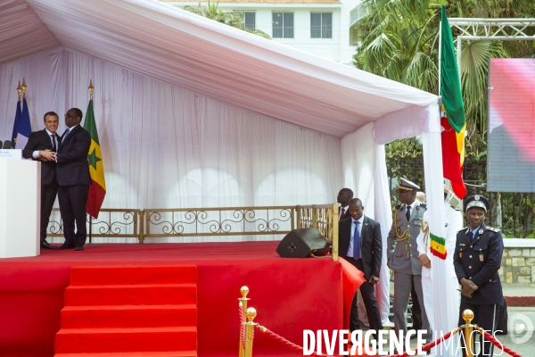 Emmanuel Macron au Sénégal