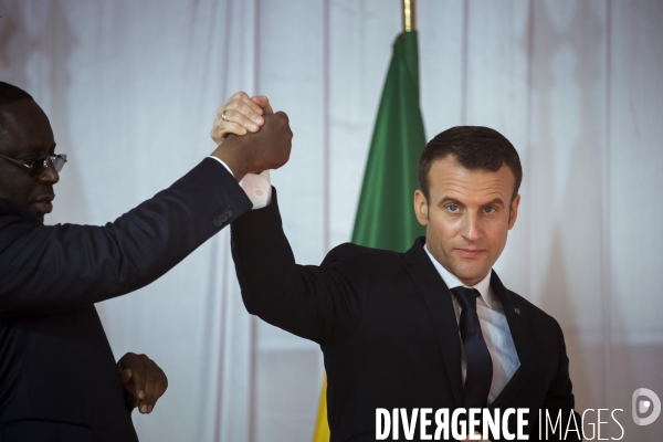 Emmanuel Macron au Sénégal