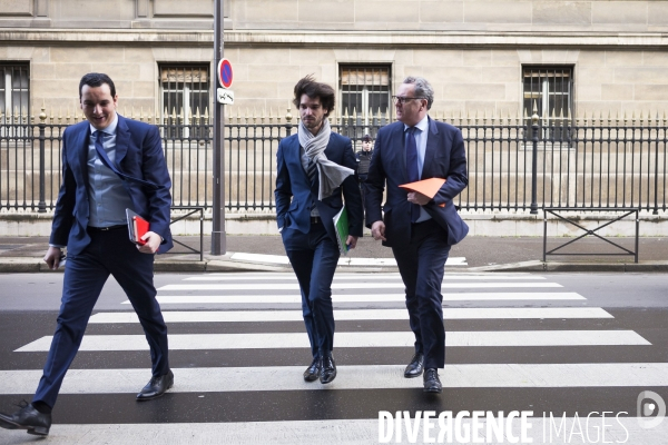 Réunion du groupe LREM à l assemblée nationale.