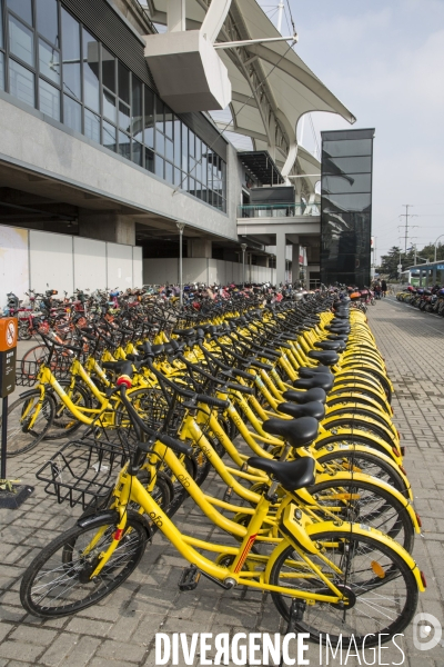 Le velo sans bornes a shanghai