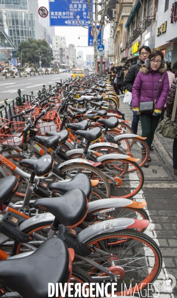 Le velo sans bornes a shanghai