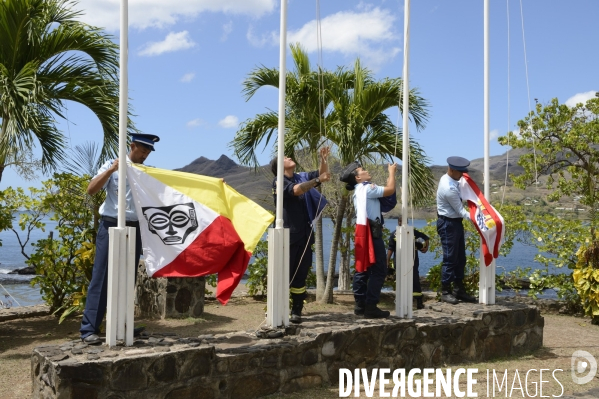 Visite de la Ministre de l Outre Mer Annick Girardin aux îles Marquises