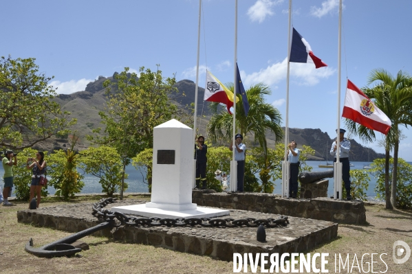 Visite de la Ministre de l Outre Mer Annick Girardin aux îles Marquises