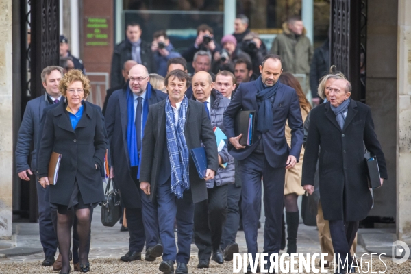 Voeux 2018 au gouvernement