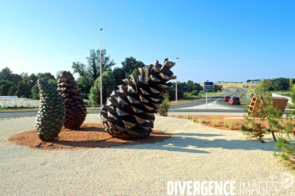 Rond- points. La France sous le signe  des anneaux