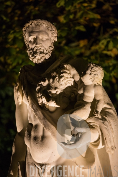 Les grandes eaux nocturnes au château de Versailles