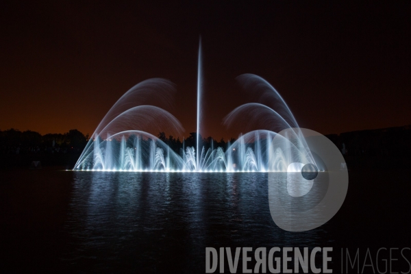 Les grandes eaux nocturnes au château de Versailles