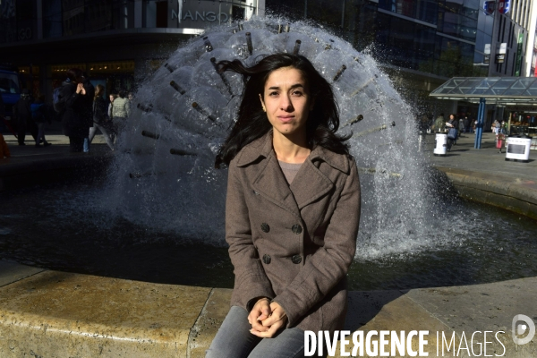 Nadia Murad, Yazidie Ex Esclave Sexuelle de Daech. Nadia Murad, the Ex Isis Yazidi Sex Slave.