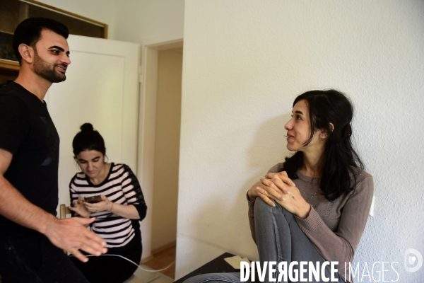 Nadia Murad, Yazidie Ex Esclave Sexuelle de Daech. Nadia Murad, the Ex Isis Yazidi Sex Slave.