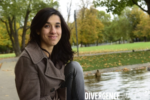 Nadia Murad, Yazidie Ex Esclave Sexuelle de Daech. Nadia Murad, the Ex Isis Yazidi Sex Slave.