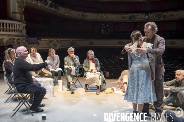 Poussiere de Lars Noren - Repetitions - Comedie-Francaise - Salle Richelieu