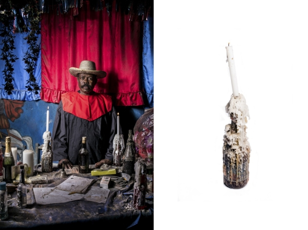 Hougans et mambos vaudou en haiti.