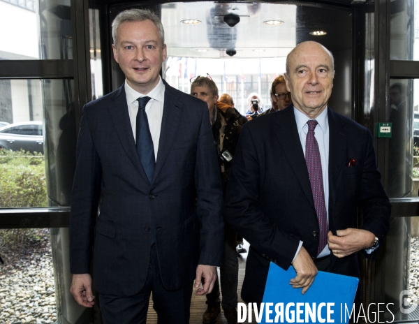 Bruno LE MAIRE reçoit les élus locaux et les représentants du personnel de Ford Blanquefort.