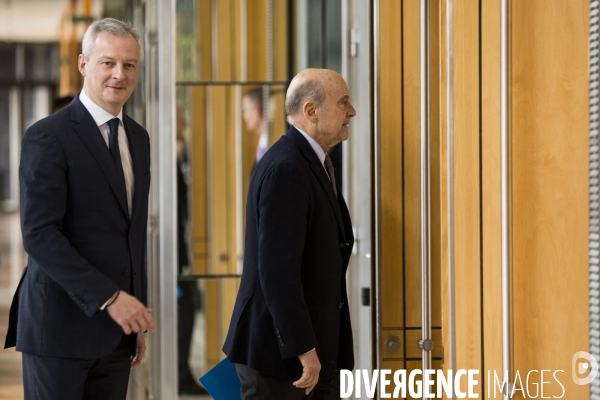Bruno LE MAIRE reçoit les élus locaux et les représentants du personnel de Ford Blanquefort.
